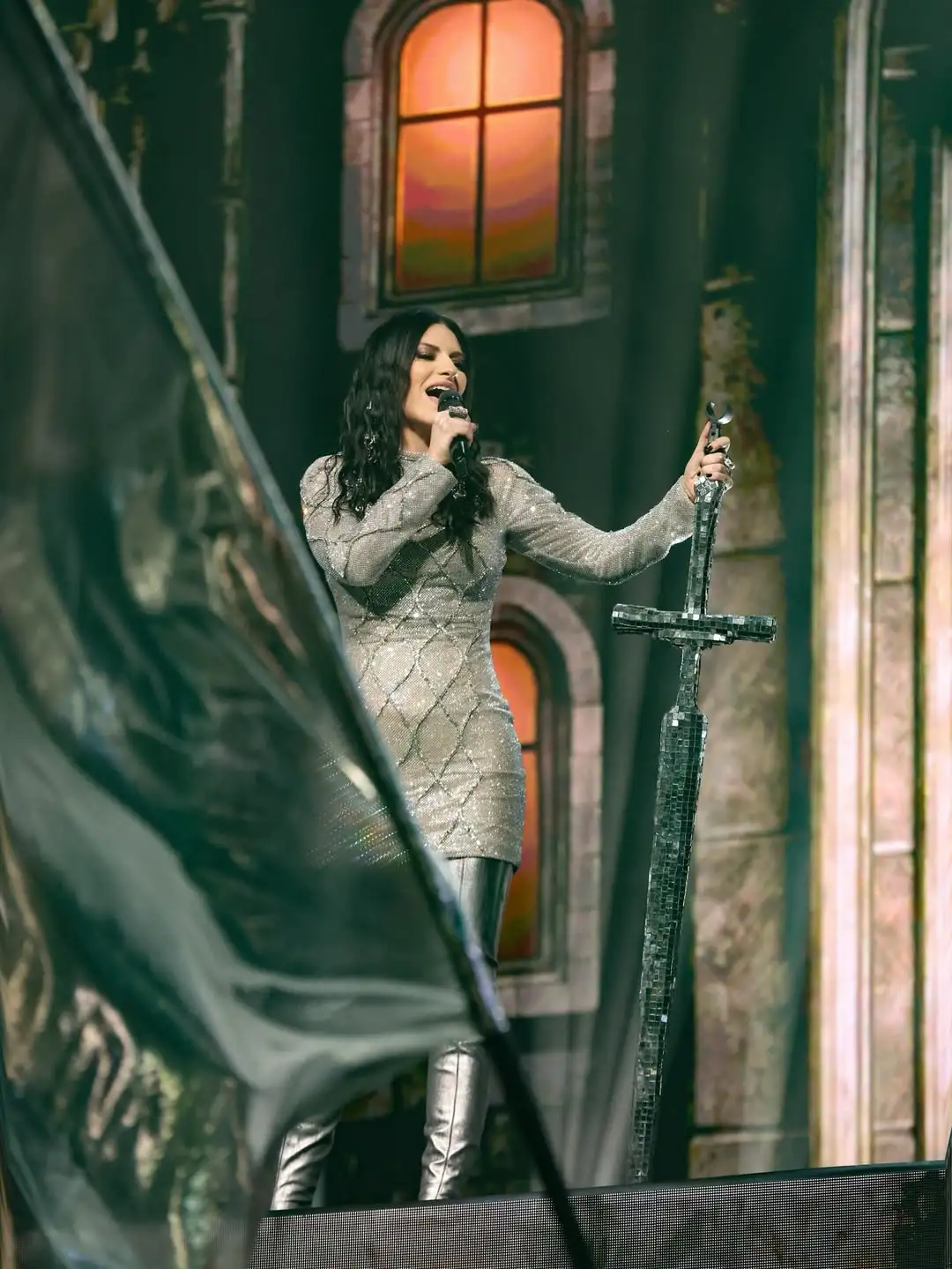 Últimas postales del show de @laurapausini 📸🫡@am productora